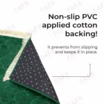 FAF Custom Baby Janamaz Prayer Mat | Customized Kids Islamic Prayer Rug for Boy & Girl (1 to 10) | Soft Thick Namaz Mat, Portable Travel Janemaaz | Mussalla for Home, Mosque, Hajj & Umrah (Green) - Image 7