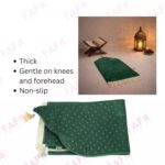 FAF Custom Baby Janamaz Prayer Mat | Customized Kids Islamic Prayer Rug for Boy & Girl (1 to 10) | Soft Thick Namaz Mat, Portable Travel Janemaaz | Mussalla for Home, Mosque, Hajj & Umrah (Green) - Image 8