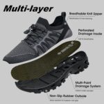 Alibress Men's Water Shoes Lightweight Quick Dry Aqua Beach Shoes - Image 3