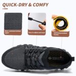 Alibress Men's Water Shoes Lightweight Quick Dry Aqua Beach Shoes - Image 4