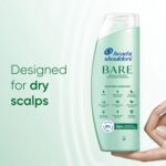 Head & Shoulders BARE Anti-Dandruff Shampoo, Soothing Hydration, Sulfate-Free, Silicone-Free, Dye-Free, Gentle shampoo, 400ml - Image 6