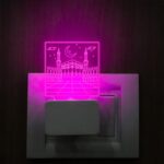 Kaaba Minor 3D led Light Islamic Makkah Madina Plug Night lamp (Multicolored) - Image 3