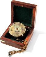 Personalized Pocket Compass with 100 Years Calendar Brass Nautical Birthday Gift for Your lovedones - Image 4