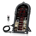 Azan Clock for USA-Athan Wall Clock-Prayer Islamic Clock,Read Home/Office/Mosque Digital Azan Clock-Ramadan Eid Gifts… (Black) - Image 3