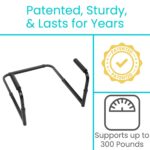 Vive Stand Assist - Mobility Standing Aid Rail for Couch & Chair - Assistance Handle For Patients, Elderly, Seniors & Disabled - Safety Grab Bar For Sitting, Sofa & Home - Adjustable & Portable Device - Image 4