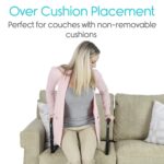 Vive Stand Assist - Mobility Standing Aid Rail for Couch & Chair - Assistance Handle For Patients, Elderly, Seniors & Disabled - Safety Grab Bar For Sitting, Sofa & Home - Adjustable & Portable Device - Image 6