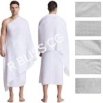 RBLISS CG Ihram Ehram Ahram for Men for Hajj and Umrah - 2 Towels(top and Bottom) New Dry Fast Microfiber Woven Technology - Image 5