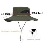 HSR Lightweight Breathable Stylish Summer Hat Cap for Men Women, UV Protection, Sun Protection Round Cap for Travel, Hiking, Gardning, Fishing for Men Women - Image 5