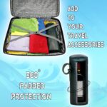 F Gear Glen Dk Green Travel Leather Water Bottle Cover Bag | Bottle Bag Wine Bottle Gift Bag Eco-Friendly Water Bottle Cover for 1.5 Litre Bottle for Office & Travel |Unisex Men Women Boys Girls - Image 7