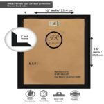 Islamic Wall Decor Photo Frame, Makkah and Madina Muslim Pictures for Home Decoration (Design-04, Black, 10X14 Inches) - Image 4