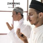Smart Tasbih Zikr Ring, Muslim Prayer Tasbih Counter,Wearable Technology Ring,OLED Display,USB Rechargeable with Muslim Time APP (22mm) - Image 3