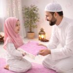 FAF Custom Baby Janamaz Prayer Mat | Customized Kids Islamic Prayer Rug for Boy & Girl (1 to 10) | Soft Thick Namaz Mat, Portable Travel Janemaaz | Mussalla for Home, Mosque, Hajj & Umrah (Pink) - Image 10