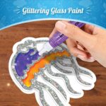 Imagimake DIY Jelly Stickers – Ocean | 3D Gel Stickers Craft Kit for Kids | Window, Bottle & Mug Decoration | Non-Toxic Glass Paints | Age 3+ - Image 5