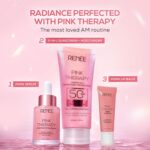 RENEE Pink Therapy PDRN 2-In-1 Sunscreen + Moisturizer SPF 50 PA+++ | In-Vivo Tested | With Niacinamide | Broad Spectrum UVA & UVB Protection | No Visble White Cast | Evens Skin Tone | 50g - Image 10