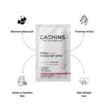 Intima Shield Hygiene Wet Wipes | Lactic Acid, Aloe Vera & Chamomile Extract | pH-Balanced Intimate Care | Freshening, Gentle & Daily Hygiene Wipes for Women – 50 Wipes - Image 3