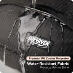 Supervek Waist Bag for Man Women - Premium Lightweight Water-Resistant Durable Fabric - Crossbody Chest Fanny Pack Pouch for Men Woman - Hip Belt Bags for Travel Hiking Festivals, Cycling & Outdoors - Image 5