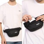Supervek Waist Bag for Man Women - Premium Lightweight Water-Resistant Durable Fabric - Crossbody Chest Fanny Pack Pouch for Men Woman - Hip Belt Bags for Travel Hiking Festivals, Cycling & Outdoors - Image 7