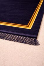 Janamaz Prayer Mat – Turkey Soft Velvet Namaz Mat | Premium Aasan for Daily Salah, Janimaz Namaz, Comfortable & Durable Prayer Mat | 80x120cm, Multi - 1 - Image 4