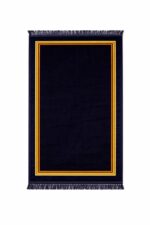 Janamaz Prayer Mat – Turkey Soft Velvet Namaz Mat | Premium Aasan for Daily Salah, Janimaz Namaz, Comfortable & Durable Prayer Mat | 80x120cm, Multi - 1 - Image 5