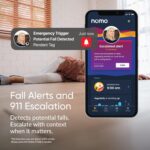 Medical Alert System, Fall Detection for Seniors, WiFi in Home Monitoring Safety System, Emergency Call Button, Custom Fall Alert, Virtual Caregiver, 30-Day Trial Monthly Subscription - Image 3