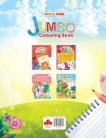 Jumbo Colouring Book - Activity Colouring Book for 3 to 5 years old kids - Gift to children for painting, drawing and colouring with reference guide - Image 3