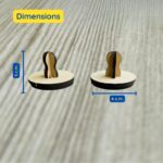 Urdu Numbers Islamic Wooden Stamp Set | Counting Practice Learning Toy for Kids 3+ - Image 5