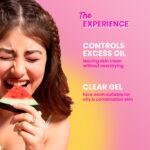 Dot & Key Watermelon Cooling Gel Face Wash With Vitamin C & Cucumber | Face Wash For Glowing Skin|Oil Free |Removes Excess Oil & Dirt | For Combination & Oily Skin| For Women & Men|100Ml - Image 3