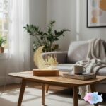 Eid Ramadan Kareem Mubarak LED Table Lamp – Islamic Decorative Night Light with Wooden Base & Acrylic Panel, Warm Yellow USB Lamp for Ramazan Eid Gift, Home Office Decor (Eid Lamp 5) - Image 4