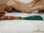 Sandalwood Islamic Rosary Tasbih 100 Beads (99+1) Tasbih, Islamic Tasbih, Sandalwood (Chandan) Fragnent Tasbeeh, Allah Mohammad Prayer Beads Mala (10MM) - Image 3