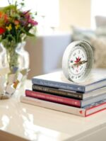 Professional Magnetic Compass 75mm, Metal Body with Glass Front,Directional Navigation Tool for Educational, Travel, Home Use - Image 4