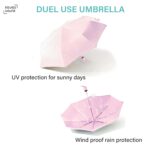 Roughhouse UV Umbrella for Sun & Rain – Auto Open/Close | Windproof | Travel-Friendly 3-Fold Design | SPF 50+ Coated | Big Canopy, Easy to Carry - Image 5