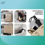 Roughhouse UV Umbrella for Sun & Rain – Auto Open/Close | Windproof | Travel-Friendly 3-Fold Design | SPF 50+ Coated | Big Canopy, Easy to Carry - Image 6