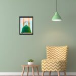 SIGN EVER Mecca Madina Photo Frame For Wall | Allāhu akbar Masjid Wall Art Frame for Home Decor (9 x 12 inch) - Image 4