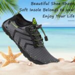 YALOX Water Shoes Men's Women's Swim Shoes Outdoor Beach Barefoot Quick-Dry Aqua Pool Socks Swimming Yoga Surfing Exercise - Image 3