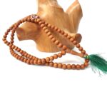 ADK Handicrafts Fragrant Sandalwood Prayer Beads Islam-Masbaha Rosary Chandan Tasbih Mala 100 Beads (99+1), Natural Wood Beads-Tasbeeh Counter-Zikr Beads-Dhikr Muslim-Tasbih-Misbaha-Subha-Sibha 10MM - Image 3