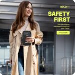 Boldfit Polyester Passport Cover for Men Card Holder for Travel Accessories Passport Holder for Women Passport Holder Cards Passport Organizer Wallet Essentials - Black - Image 6