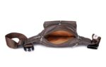 K London Leather Brown Men Women Waist Bag Fanny Bag Travel Pouch Passport Holder (1446_Brown) - Image 4