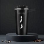 Personalised Insulated Coffee Travel Mug with Touch Screen Digital Temperature Display Travel Flasks, 510 Ml, 304 Stainless Steel Diwali Item - Leak Proof, Thermal Mug - Image 4