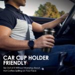 Personalised Insulated Coffee Travel Mug with Touch Screen Digital Temperature Display Travel Flasks, 510 Ml, 304 Stainless Steel Diwali Item - Leak Proof, Thermal Mug - Image 6