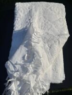 OMEZMART Ahram Ihram for Hajj and Umrah Men - Set 100% Cotton (White, Cotton), White, One Size - Image 3