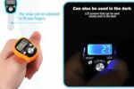 4 pc - Digital Tasbeeh Hand Tally Counter Finger Ring Digital Counting Machine Counter Tasbeeh & Jaap mala for Counting Purpose with LED (Color Will be Sent as per Availability) (Pack 4) - Image 3