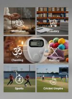 Digital Finger Tally Counter, 5-Digit LCD Display, Ring Design with Reset Button (Pack of 1) (Grey) - Image 4