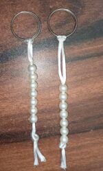 Tasbih Tawaf 7 Dana Finger Tasbeeh Beads keychain Beautiful Saat Daana tasbih for Prayer for Muslims for HAJJ and UMRAH Pack of 4 White Colour (2 Small & 2 Big) - Image 3