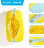 Shoe Washing Machine Bag – 360° Deep Cleaning Laundry Bag for Sneakers, Reusable Washable Mesh Organizer with Durable Zipper for Washer & Dryer Use (Style 2) - Image 5