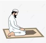 Islamic Janamaz Prayer Mat | White, 27x50 Inches - Image 5