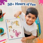 Set of 12 Colour Time Colouring Book for Kids, Fun Activity Book for Boys & Girls, Drawing Book for Kids 3-5 Years Old, Birthday & Return Gift - Image 4