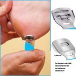 Vitalogy - Pedicure Tools for Feet - 8 in 1 Pedicure Kit | Foot Scrubber for Dead Skin, Callus Remover, Foot Scraper, Foot File, Pitchfork, Filer for Nail Repair - 1 Set - Image 5