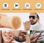 Natural Miswak Sticks | 100% Organic Peelu/Pilu Sewak Siwak Arak Herbal Manual Toothbrush Vacuum Packed | Ayurvedic Dental Care for Strong Teeth, Healthy Gums & Fresh Breath | Pack of 10 + 2 Free - Image 5