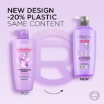 L'Oreal Paris Hyaluron Moisture 72Hr Filling Shampoo With Hyaluronic Acid, For Frizz-Free, Hydrated And Bouncy Hair Full Of Life | 800 Ml - Image 3