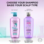 L'Oreal Paris Hyaluron Moisture 72Hr Filling Shampoo With Hyaluronic Acid, For Frizz-Free, Hydrated And Bouncy Hair Full Of Life | 800 Ml - Image 8